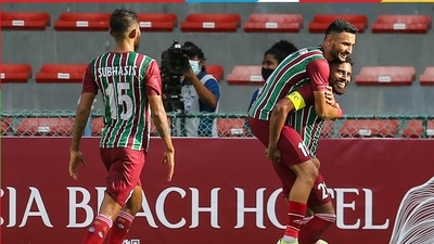 AFC Cup: ATK Mohun Bagan beat Bengaluru FC 2-0 in group match (Twitter/AFC Cup) AFC Cup: ATK Mohun Bagan beat Bengaluru FC 2-0 in group match (Twitter/AFC Cup)