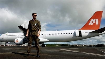 Akshay Kumar in BellBottom. Akshay Kumar in BellBottom.