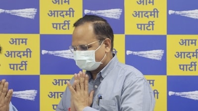 Delhi health minister Satyendar Jain (PTI) Delhi health minister Satyendar Jain (PTI)