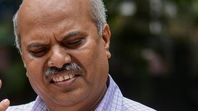 State surveillance officer Dr Pradeep Awate (in pic) said that so far, the National Institute of Virology has not reported a single Zika infected mosquito from samples from Belasar village. (HT PHOTO) State surveillance officer Dr Pradeep Awate (in pic) said that so far, the National Institute of Virology has not reported a single Zika infected mosquito from samples from Belasar village. (HT PHOTO)