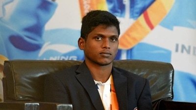 Para athlete Mariyappan Thangavelu (Photo: Pratik Chorge/HT)
