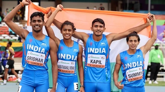 India win 4x400m mixed relay bronze in world U-20 athletics - Hindustan ...