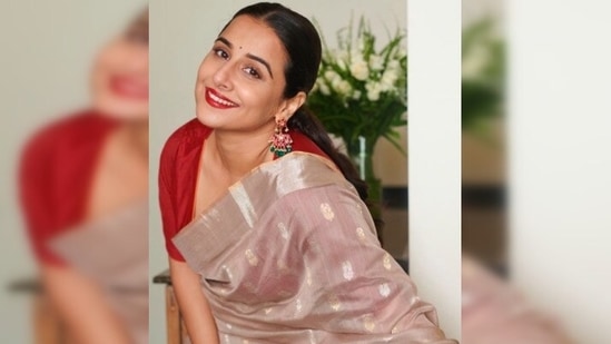 Meanwhile, on the professional front, Vidya Balan was last seen in Amit Masurkar's Sherni which also starred Sharat Saxena, Vijay Raaz, Ila Arun and Neeraj Kabi.(Instagram/@vidyabalan)