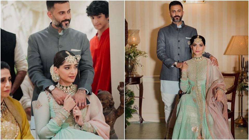 Sonam Kapoor Ahuja and Anand Ahuja. (Instagram/@sonamkapoor)