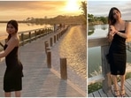 Suhana Khan brings glamour to a day by the lake. Suhana Khan brings glamour to a day by the lake.