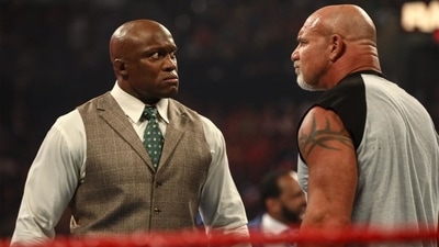 WWE Champion Bobby Lashley will face Goldberg at SummerSlam. (WWE) WWE Champion Bobby Lashley will face Goldberg at SummerSlam. (WWE)