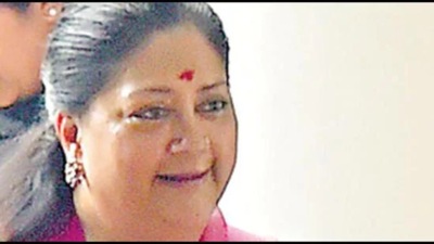 BJP leader Vasundhara Raje. (HT archive) BJP leader Vasundhara Raje. (HT archive)