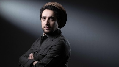 Ahmad Massoud, son of al-Qaeda commander Ahmed Shah Massoud. (AFP)