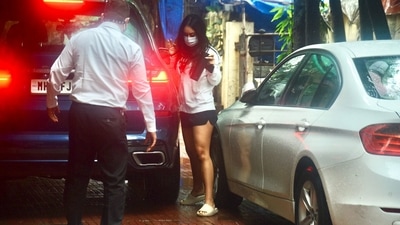 Nysa Devgn also accompanied her mother Kajol to the pilates class. (Varinder Chawla) Nysa Devgn also accompanied her mother Kajol to the pilates class. (Varinder Chawla)