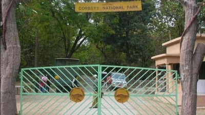 The Corbett Tiger Reserve, which is spread across 1,288 square km, is one of the most popular tourist destinations in the state. (HT PHOTO) The Corbett Tiger Reserve, which is spread across 1,288 square km, is one of the most popular tourist destinations in the state. (HT PHOTO)
