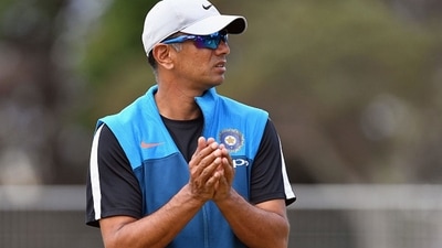 Chetean Sakaria shared the story of his first interaction with Rahul Dravid (in frame) (Getty Images) Chetean Sakaria shared the story of his first interaction with Rahul Dravid (in frame) (Getty Images)