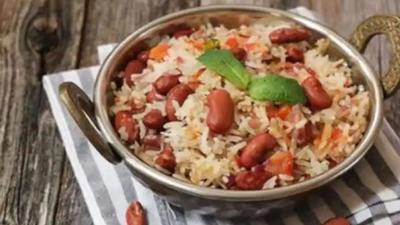 My epicurean escapades with the rajma chawal, a North Indian household staple, during my college days bring back the good times spent in hostels and cooperative messes. (Representational photo) My epicurean escapades with the rajma chawal, a North Indian household staple, during my college days bring back the good times spent in hostels and cooperative messes. (Representational photo)