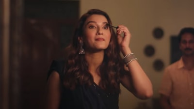 Kaali Peeli Tales review: Gauahar Khan plays a woman married to a closeted man. Kaali Peeli Tales review: Gauahar Khan plays a woman married to a closeted man.