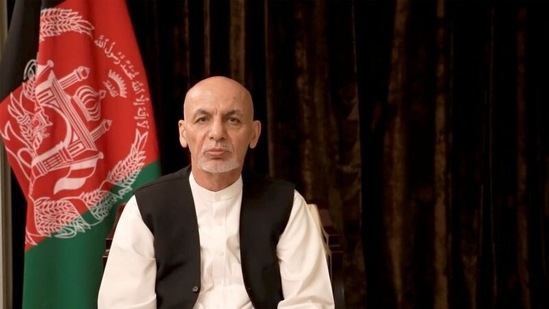 Ashraf Ghani addressed Afghan people on Facebook after the UAE confirmed that it is hosting Ghani, (via REUTERS)