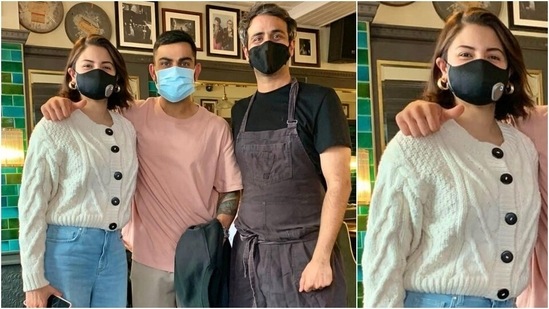 Anushka Sharma in Rs 11k Cardigan, Rs 1 Lakh Prada Bag Enjoy Vegan Lunch  Date With Virat Kohli