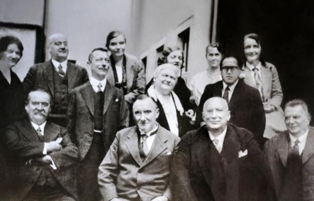BR Ambedkar (second row, right) at LSE. (Ambedkar student file, LSE Library) BR Ambedkar (second row, right) at LSE. (Ambedkar student file, LSE Library)