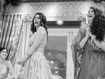 Anshula Kapoor, Khushi Kapoor and Shanaya Kapoor at Antara Marwah’s baby shower. Anshula Kapoor, Khushi Kapoor and Shanaya Kapoor at Antara Marwah’s baby shower.