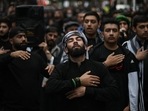 Shiite Muslims take part in the annual 'Ashura Day' march.(AFP) Shiite Muslims take part in the annual 'Ashura Day' march.(AFP)