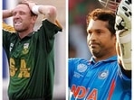 Allan Donald and Sachin Tendulkar.(File) Allan Donald and Sachin Tendulkar.(File)
