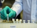 ZyCoV-D is a first of its kind DNA vaccine that produces the spike protein of the SARS-CoV-2 to elicit an immune response.(Reuters file photo. Representative image) ZyCoV-D is a first of its kind DNA vaccine that produces the spike protein of the SARS-CoV-2 to elicit an immune response.(Reuters file photo. Representative image)