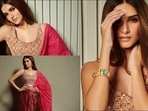 Tara Sutaria slays breathtaking festive must-have in cherry red pre-draped satin-silk saree