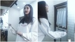 Ananya Panday in her vanity van. Ananya Panday in her vanity van.