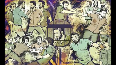 Tricity residents feel unemployment, unequal distribution of wealth, lack of opportunities for upward mobility force youths to take to crime. (ILLUSTRATION: BISWAJIT DEBNATH) Tricity residents feel unemployment, unequal distribution of wealth, lack of opportunities for upward mobility force youths to take to crime. (ILLUSTRATION: BISWAJIT DEBNATH)