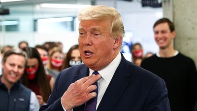 Former US President Donald Trump has released over a dozen statements since the Taliban’s takeover attacking Biden’s withdrawal plan. (Reuters)