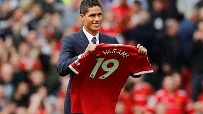 Manchester United's Raphael Varane (REUTERS)
