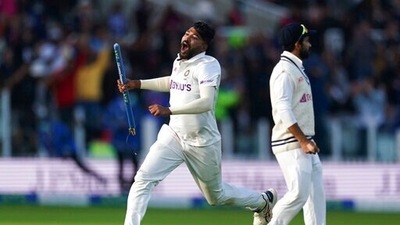 'Siraj (in frame) and Pant played alone for 2 overs as Moeen was just playing and missing': Ashwin (AP) 'Siraj (in frame) and Pant played alone for 2 overs as Moeen was just playing and missing': Ashwin (AP)