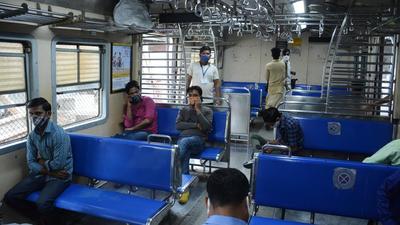 Fully vaccinated commuters travel by local train after the state government relaxed lockdown restrictions for those who have taken both the doses of Covid-19 vaccine, in Thane on August 17. (Praful Gangurde / HT photo) Fully vaccinated commuters travel by local train after the state government relaxed lockdown restrictions for those who have taken both the doses of Covid-19 vaccine, in Thane on August 17. (Praful Gangurde / HT photo)