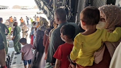 The recent footage from Kabul airport showing desperate Afghans trying to board flights shocked the world. (AFP)