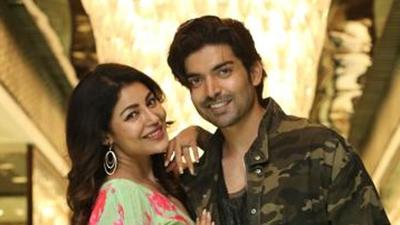 Actors Gurmeet Choudhary and Debina Bonnerjee pose for an HT City exclusive photoshoot. (Location courtesy: The Leela Ambience, Gurugram) (Manoj Verma/ HT)