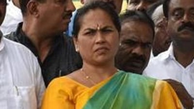 BJP MP Shobha Karandlaje. (HT Photo ) BJP MP Shobha Karandlaje. (HT Photo )