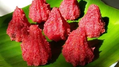 Beetroot Modak (BetterButter) Beetroot Modak (BetterButter)