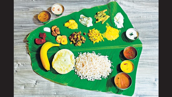 The popularity of the Sadhya meal in metro cities is rising, as food lovers celebrate Onam with choicest of dishes.