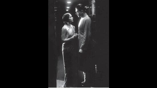 Devika Rani and Najam ul Hussain in Jawani Ki Hawa (1935). (Courtesy the publisher) Devika Rani and Najam ul Hussain in Jawani Ki Hawa (1935). (Courtesy the publisher)