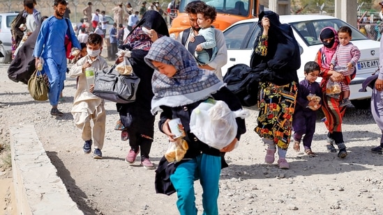 Cumulatively, the number of people moved out of Afghanistan is somewhere near 12,000.(AFP)