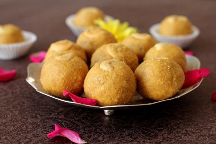 Besan ladoos are a favourite on every festive occasion (Pinterest) Besan ladoos are a favourite on every festive occasion (Pinterest)