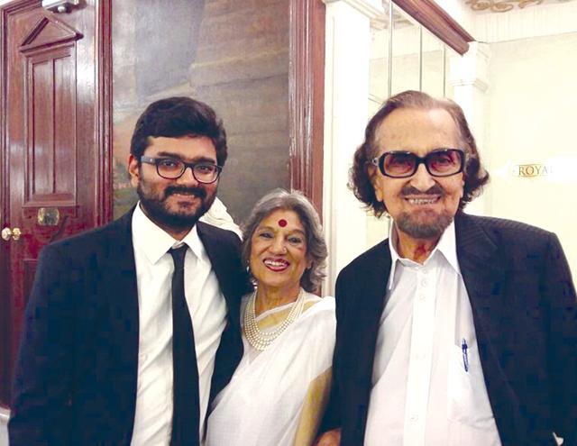 Dolly Thakore with her son Quasar Thakore-Padamsee (L) and Alyque Padamsee (Courtesy the publisher) Dolly Thakore with her son Quasar Thakore-Padamsee (L) and Alyque Padamsee (Courtesy the publisher)