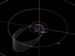 The asteroid will be travelling at a massive speed of 94,208 kilometres per hour. (Nasa Photo)
