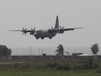 The IAF aircraft landed in Tajikistan for refuelling, The IAF aircraft landed in Tajikistan for refuelling,
