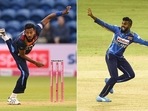Dushmantha Chameera and Wanindu Hasaranga. (Getty Images) Dushmantha Chameera and Wanindu Hasaranga. (Getty Images)