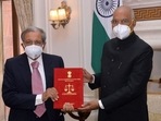 Chairman of 15th Finance Commission NK Singh submits the report of the panel to President Ram Nath Kovind.(ANI File Photo) Chairman of 15th Finance Commission NK Singh submits the report of the panel to President Ram Nath Kovind.(ANI File Photo)