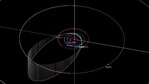 The asteroid will be travelling at a massive speed of 94,208 kilometres per hour. (Nasa Photo) The asteroid will be travelling at a massive speed of 94,208 kilometres per hour. (Nasa Photo)