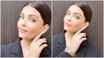 Aishwarya Rai clicked a selfie. Aishwarya Rai clicked a selfie.
