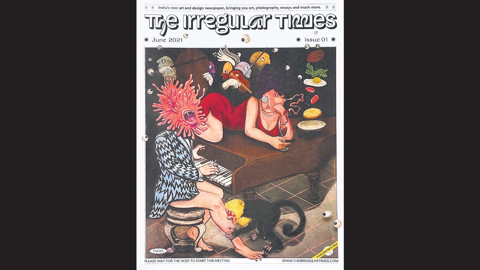 The Irregular Times: A new cultural tabloid where art goes paperview