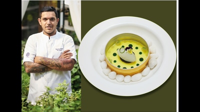 Chef Deepankar interprets his food in the most wackiest ways and his pledge to the environment is strict Chef Deepankar interprets his food in the most wackiest ways and his pledge to the environment is strict