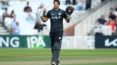Singapore cricketer Tim David (Surrey Cricket / Twitter)