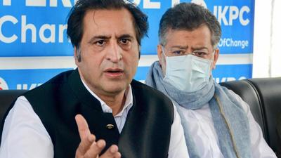 Jammu and Kashmir Peoples Conference chairman Sajjad Lone questioned why political outfits from Kashmir attended a political meet which didn’t talk about restoration of Article 370. (Photo Courtesy-PTI) Jammu and Kashmir Peoples Conference chairman Sajjad Lone questioned why political outfits from Kashmir attended a political meet which didn’t talk about restoration of Article 370. (Photo Courtesy-PTI)